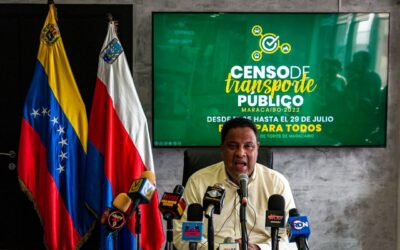 Alcaldía de Maracaibo realizará censo para el      transporte público entre el 25 y 29 de julio